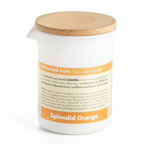minthis - skin care candle - splendid orange